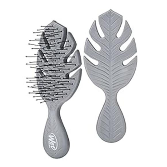 Wet Brush Go Green Mini Detangler, Grey - Detangling Travel Hair Brush - Picture 7 of 7